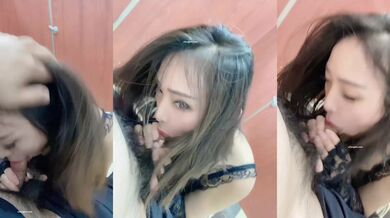 ❣️推荐❣️【兔兔_秀禾_tu521125】婚纱内射，男厕口爆，放尿，制服，露出，反差婊，双飞 (15)